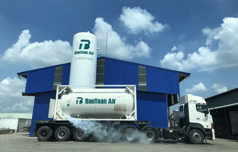 BaoToan Air - Công ty cung cấp và phân phối khí công nghiệp uy tín tại các tỉnh miền Nam