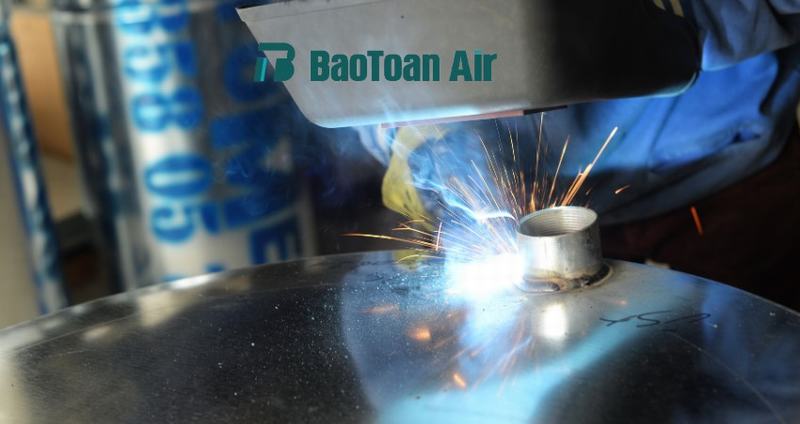 Quá trình hàn nhôm bằng khí Argon