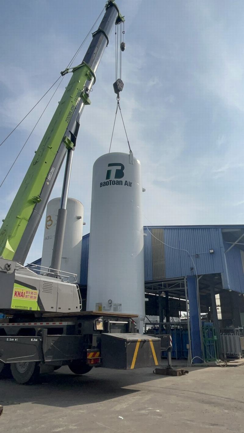BaoToan Air - Công ty cung cấp và phân phối khí công nghiệp uy tín tại các tỉnh miền Nam