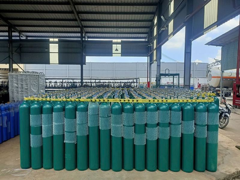 Các loại bình khí oxy hiện nay
