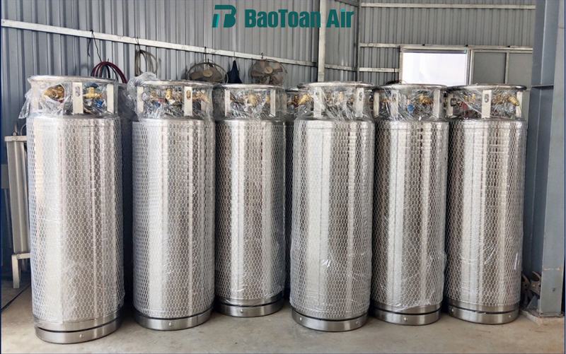 Các loại bình khí Co2 phổ biến tại Long An