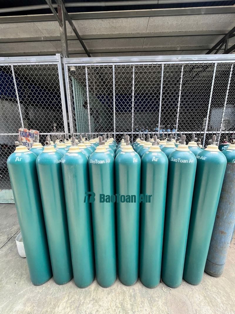 Mua khí Argon cho máy hàn laser ở đâu uy tín và an toàn