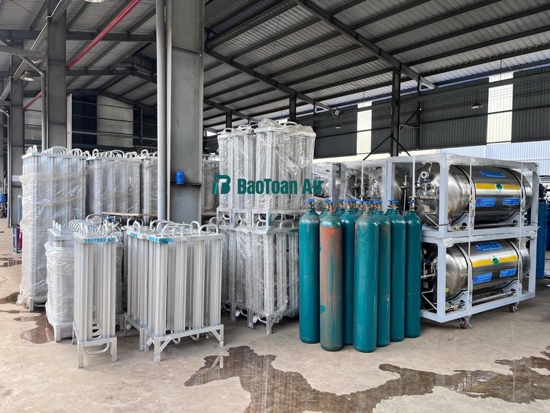 BaoToan Air chuyên cung cấp khí oxy tinh khiết cho máy Laser