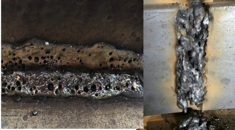 Tại sao hàn TIG bằng khí Argon bị đen, bọt, rỗ